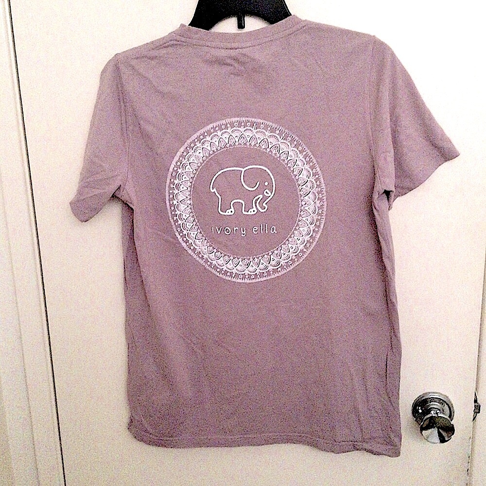 NWOT Ivory Ella Logo Tee